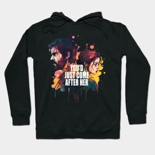 The Last Of Us Paint. Hoodie